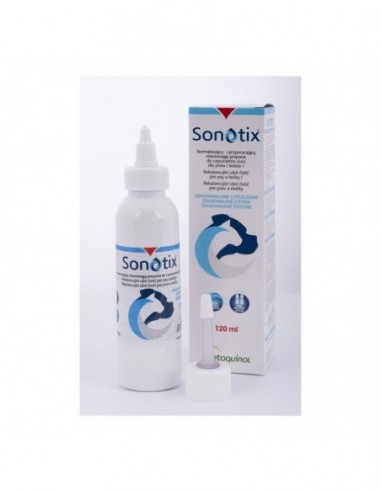 Sonotix 120 ml - do czyszczenia uszu - Vetoquinol