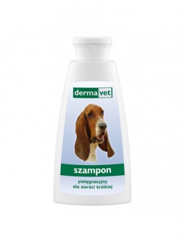 DermaVet szampon pielęgnacyjny dla sierści krótkiej 150 ml - DermaPharm