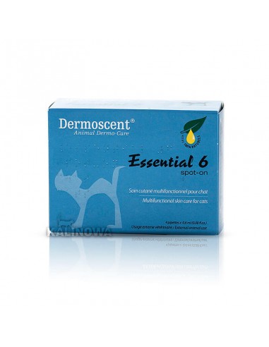 Essential 6 spot-on dla kotów - Dermoscent