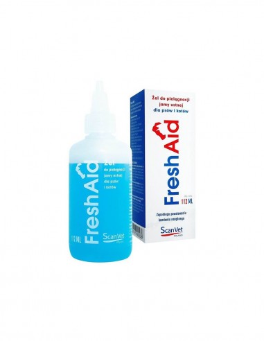 FreshAid żel do higieny jamy ustnej 120 ml - ScanVet