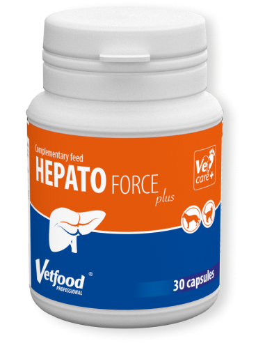 HEPATOforce Plus 30 kaps - Vetfood