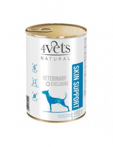 4Vets Natural Skin Support dieta dla psa 400 g