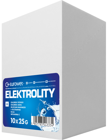 Elektrolity 10 x 25g - Eurowet