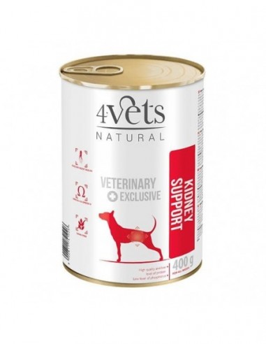 4Vets Natural Kidney Support dieta nerkowa dla psa 400 g