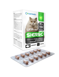 Wita-Vet Sierść kot 60 tab. - Eurowet