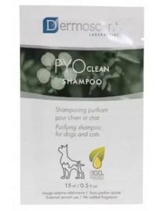 PYOclean Dermoscent szampon pies kot 15 ml saszetka