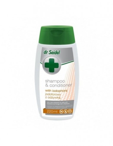Dr Seidel szampon jodoforowy z odżywką 220 ml - DermaPharm