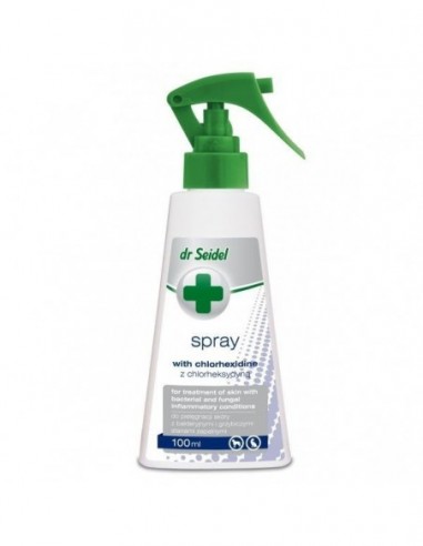 Dr Seidel Spray Chlorheksydyna 4% 100 ml - DermaPharm
