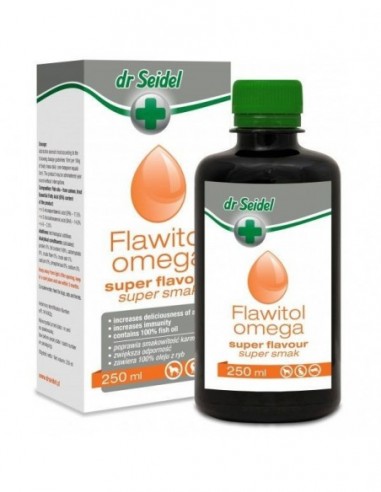 Flawitol Omega Super Smak Dr Seidel 250 ml - DermaPharm