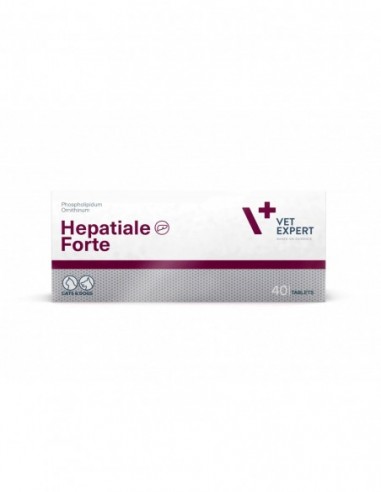 Hepatiale Forte dla psa i kota - 40 tabl - VetExpert