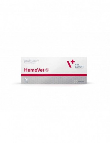 HemoVet 60 tabl - żelazo dla psa - VetExpert