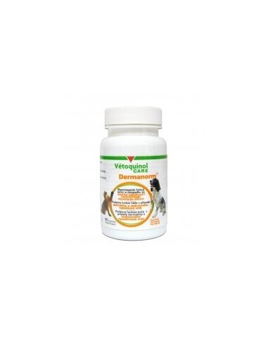 Dermanorm 90 kaps - dla psów i kotów - Vetoquinol