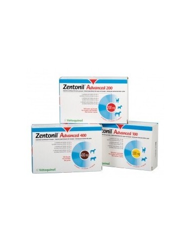 Zentonil Advanced 100 mg 30 tabl - Vetoquinol