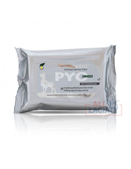 PYOclean Wipes chusteczki higieniczne - 20 szt - Dermoscent