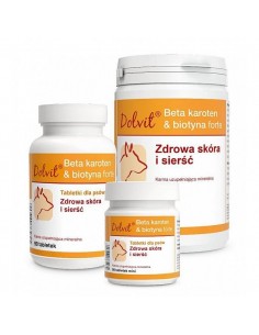 Dolvit Beta karoten biotyna forte 90 tabl. - Dolfos
