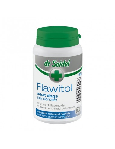 Flawitol dla psów dorosłych Dr Seidel 60 tabl -...