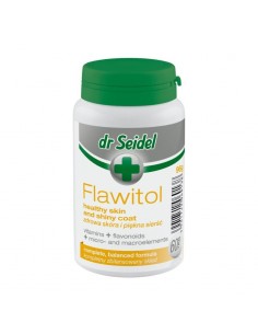 Flawitol zdrowa skóra i piękna sierść Dr Seidel 60 tabl -...