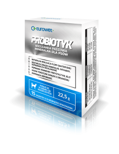 Probiotyk dla psów 15 saszetek - Eurowet