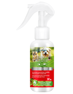 Spray ochronny przeciw pchłom i kleszczom - 100 ml - Eurowet