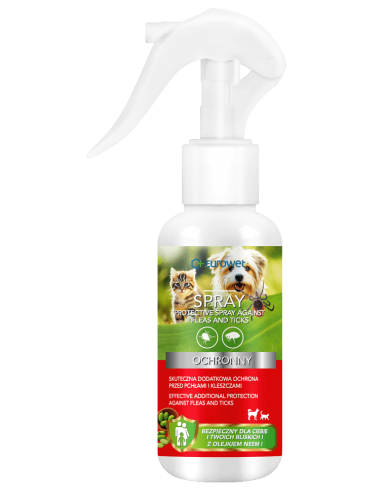 Spray ochronny przeciw pchłom i kleszczom - 100...