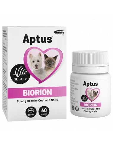 Aptus Biorion 60 tab pies kot Biotyna i metionina