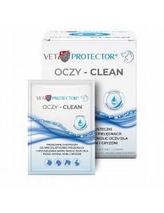 VET PROTECTOR OCZY - CLEAN chusteczki do oczu