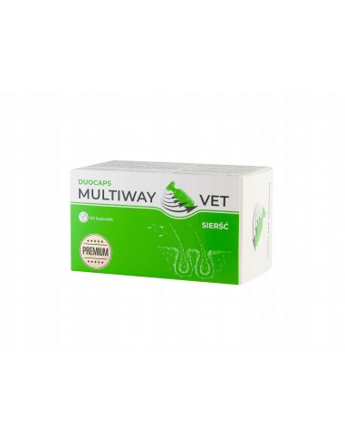 MULTIWAY VET - Duocaps SIERŚĆ 60 kaps