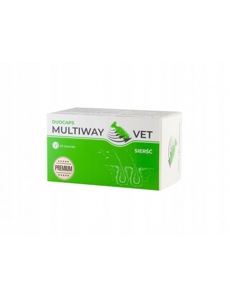 MULTIWAY VET - Duocaps SIERŚĆ 60 kaps