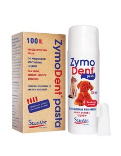 ZymoDent pasta do zębów 100 ml i szczoteczka - ScanVet