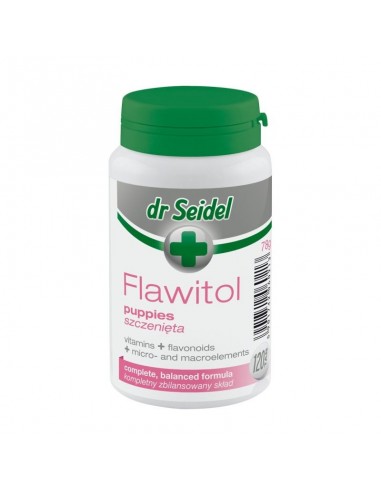 Flawitol dla szczeniąt Dr Seidel 120 tabl -...