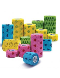 Bandaż samoprzylepny Funnyflex szer. 7,5 cm - Polnet