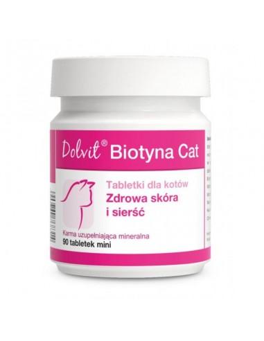 Dolvit Biotyna Cat 90 tabl. mini - Dolfos
