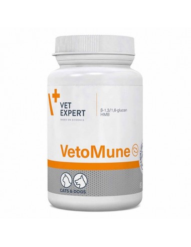 VetoMune 60 kaps Twist Off - VetExpert