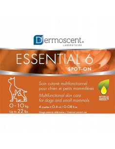 Essential 6 spot on do 10 kg pies królik Dermoscent
