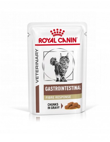 ROYAL CANIN Gastrointestinal Fibre Response dla kota 12x85 g - trawienie
