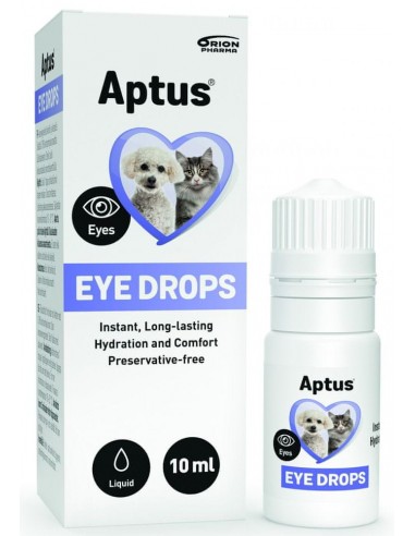 Krople do oczu Aptus 10 ml EYE Drops pies kot