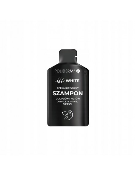 Szampon Poliderm White dla kota, dla psa 15 ml