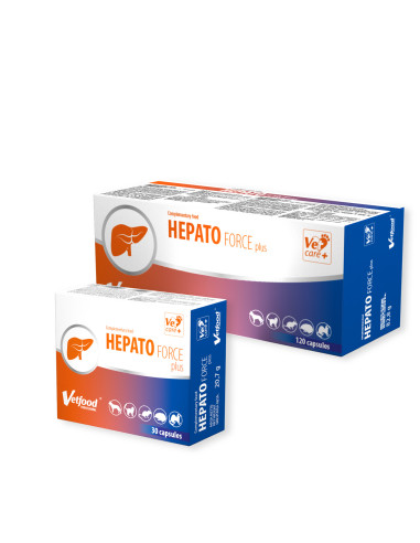 HEPATOforce Plus 120 kaps - Vetfood