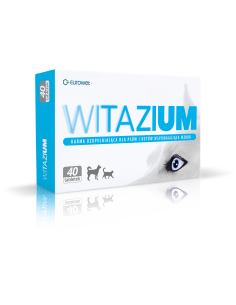 Witazium 40 tabl - wspomaganie wzroku dla psów i kotów -...