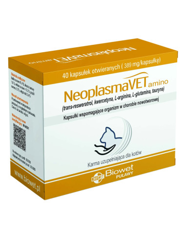 NeoplasmaVET amino dla kota wsparcie przy nowotworach - Biowet