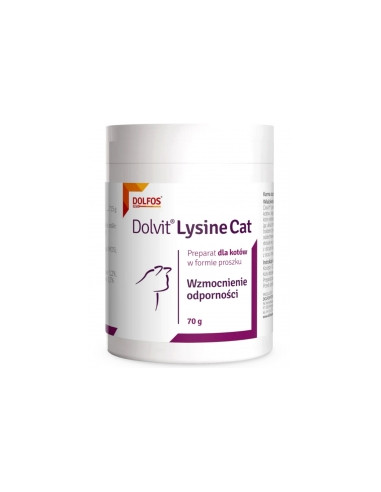 Dolvit lysine cat 70 g proszek- Dolfos