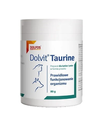 Dolvit taurine 80 g proszek- Dolfos Tauryna