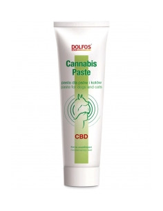 Pasta z CBD Dolvit Cannabis dla psów i kotów pasta 100 g
