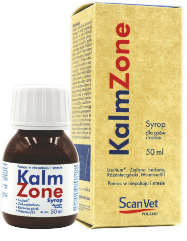 KalmZone syrop 50 ml - ScanVet