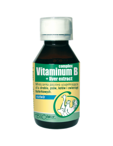 Vitaminum B Complex + liver extract 100 ml - BIOfaktor